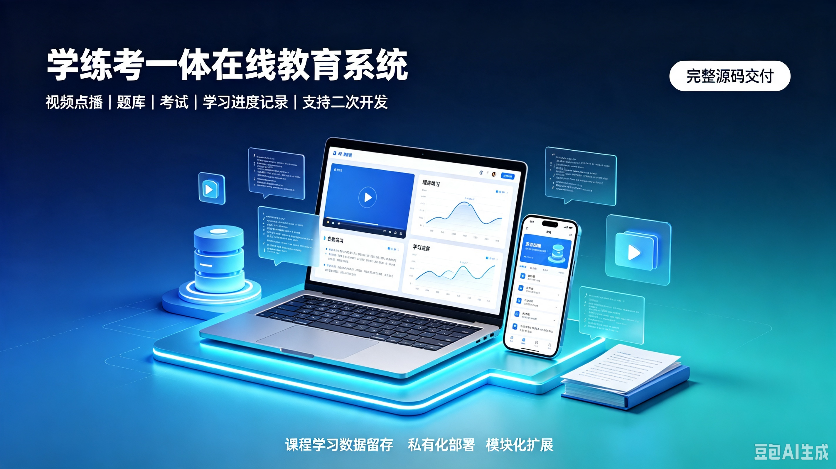 学练考一体在线教育系统源码：视频点播、题库、考试-网站 SEO 优化技巧 - 兵兵分享兵兵分享